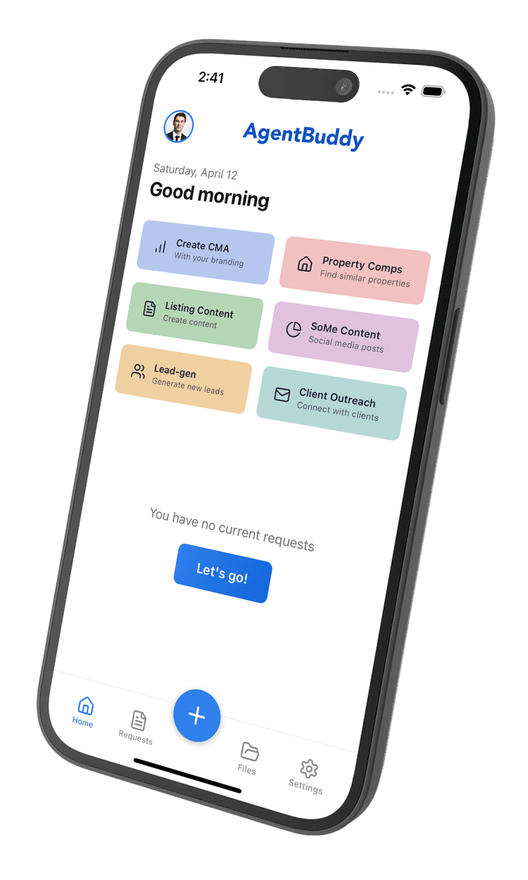 AgentBuddy Mobile Dashboard